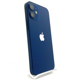 アップル(Apple)の【全額返金保証】【最速発送】Apple iPhone iPhone 12 mini 64GB ブルー Softbank 動作確認済(スマートフォン本体)