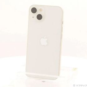 〔中古品〕 iPhone13 128GB スターライト MLND3J／A SIMフリー【262】