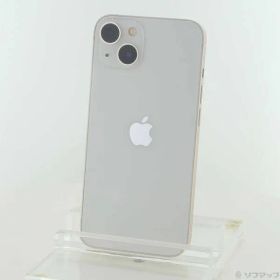 〔中古品〕 iPhone13 128GB スターライト MLND3J／A SIMフリー【247】