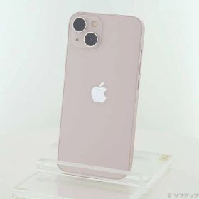 〔中古品〕 iPhone13 128GB ピンク MLNE3J／A SIMフリー【344】