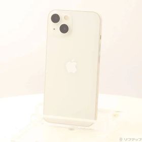 〔中古品〕 iPhone13 256GB スターライト MLNJ3J／A SIMフリー【352】