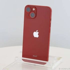 〔中古品〕 iPhone13 256GB プロダクトレッド MLNL3J／A SIMフリー【297】