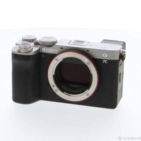 〔中古〕SONY(ソニー) α7C II ボディ シルバー ILCE-7CM2〔276-ud〕