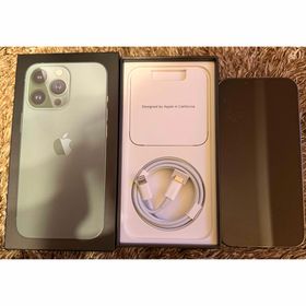 アイフォーン(iPhone)のApple iPhone 13 Pro グリーン(スマートフォン本体)