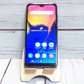 au Galaxy A20 SCV46 Black 954