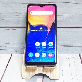 au Galaxy A20 SCV46 Black 449