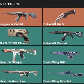 レベル94⚡スペクトラム ファントム⚡発散 ヴァンダル⚡バイトシフト ナイフ