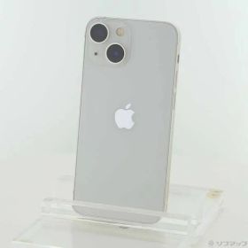 〔中古品〕 iPhone13 mini 128GB スターライト MLJE3J／A SIMフリー【198】