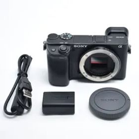 B#10641 SONY(ソニー) APS-C ミラーレス一眼カメラ α6400 ボディ(レンズなし) ブラック ILCE-6400 B
