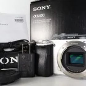 SONY(ソニー) APS-C ミラーレス一眼カメラ α6400 ボディ(レンズなし) シルバー ILCE-6400 S