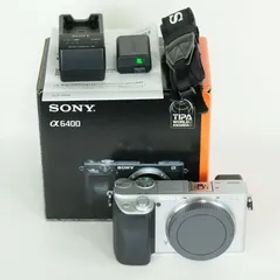 [美品 | シャッター数3,800回] SONY α6400（ILCE-6400） [ボディ シルバー] | SONY Eマウント