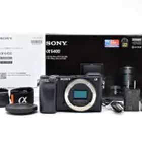 16687ショット!! 極上品 Sony α6400 ブラック 箱付き！付属品多数！ L034