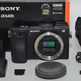 250625★ほぼ新品★SONY(ソニー) APS-C ミラーレス一眼カメラ α6400 ボディ(レンズなし) ブラック ILCE-6400 B