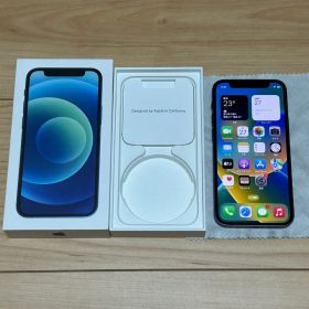 【美品】Apple iPhone 12 mini 64GB ブルー