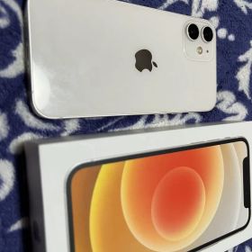 iPhone12mini 箱備品付き SIMフリー ホワイト バッテリー78%