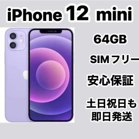 iPhone 12mini 64GB SIMフリー美品