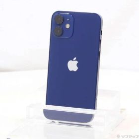 〔中古品〕 iPhone12 mini 128GB ブルー MGDP3J／A SIMフリー【258】