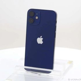 〔中古品〕 iPhone12 mini 128GB ブルー MGDP3J／A SIMフリー【344】
