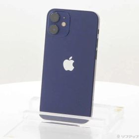 〔中古品〕 iPhone12 mini 128GB ブルー MGDP3J／A SIMフリー【352】