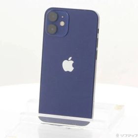 〔中古品〕 iPhone12 mini 128GB ブルー MGDP3J／A SIMフリー【258】
