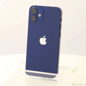 〔中古品〕 iPhone12 mini 256GB ブルー MGDV3J／A SIMフリー【196】