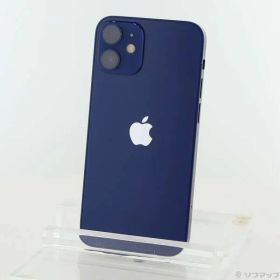 〔中古品〕 iPhone12 mini 64GB ブルー MGAP3J／A SIMフリー【258】