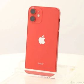〔中古品〕 iPhone12 mini 256GB プロダクトレッド MGDU3J／A SIMフリー【297】