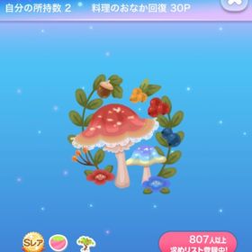 夜の森のレースきのこの木 SR | ポケコロのアイテム、RMTの販売・買取一覧