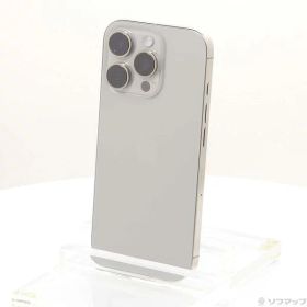 【中古】Apple(アップル) iPhone16 Pro 256GB ナチュラルチタニウム 3N746J／A SIMフリー 【262-ud】