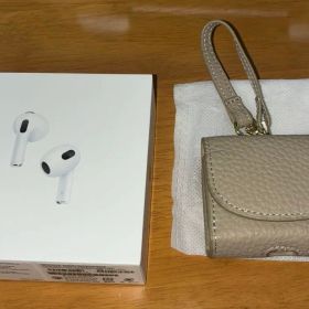 Apple AirPods 第3世代 MPNY3J/A 正規品➕ 牛革ケース