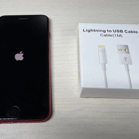 Apple iPhone SE (第3世代) 64GB レッド+ケーブル