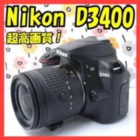 ❤Nikon D3400❤超高画質❤Bluetoothでシェア出来る！❤美品❤