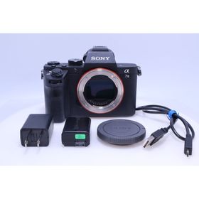 ソニー(SONY)の【6,074回 美品】SONY α7II ボディ ブラック ILCE-7M2(ミラーレス一眼)