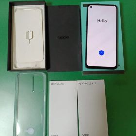 〘美品〙OPPO Reno7 A スターリーブラック