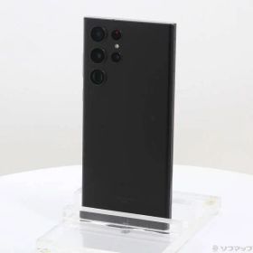 〔中古品〕 Galaxy S22 Ultra 256GB ファントムブラック SCG14 au SIMフリー【262】