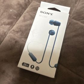 SONY WI-C100 ワイヤレスイヤホン ブルー