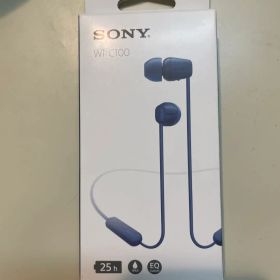 SONY WI-C100 ワイヤレスイヤフォン ブルー
