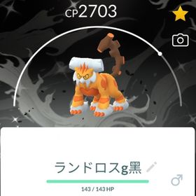 レア✨色違いランドロススペシャル背景黒と白！ | ポケモンGOのアカウントデータ、RMTの販売・買取一覧