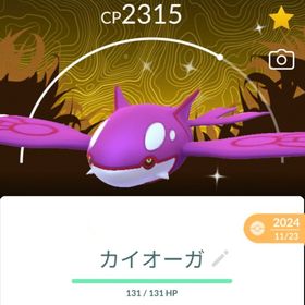 激レア！✨✨色違い背景カイオーガ、グラードン！🎉🎉在庫1セットのみ！ | ポケモンGOのアカウントデータ、RMTの販売・買取一覧