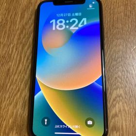 iPhone X スペースグレー 本体 64GB
