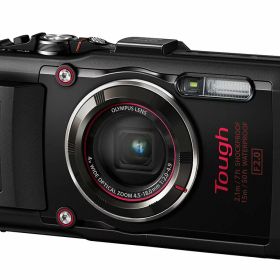 【中古】【非常に良い】OLYMPUS デジタルカメラ STYLUS TG-4 Tough ブラック 1600万画素CMOS F2.0 15m 防水 100kgf耐荷重 GPS+電子コンパス&内蔵Wi-Fi TG-4 BL