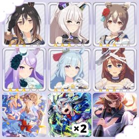 ジュエル190000💎星3キャラ11体⭐️ステイゴールドなどSSR55🌸初期垢 | ウマ娘のアカウントデータ、RMTの販売・買取一覧