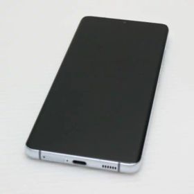 【中古】安心保証 美品 SC-52B Galaxy S21 Ultra 5G ファントムシルバー 白ロム 本体 即日発送 土日祝発送OK あす楽