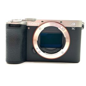 【全額返金保証】【最速発送】Sony デジタル一眼 α7C II ILCE-7CM2 ボディ シルバー 美品 動作確認済