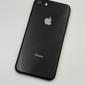 SIMフリー Apple iPhone8 64GB ブラック スペースグレイ 黒 バッテリー96％ au