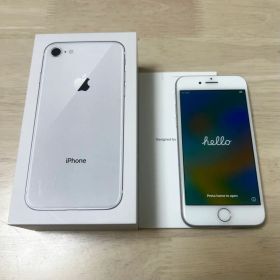 iPhone8 Silver 64GB SIMフリー 初期化済