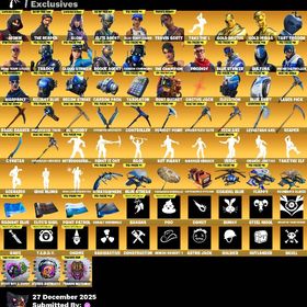 [メアド即変更可能]286スキン｜アイコ｜トラヴィス｜エリエジェ｜グロー｜青ニット｜リヴァイアサン | フォートナイト(Fortnite)のアカウントデータ、RMTの販売・買取一覧