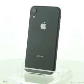 〔中古品〕 iPhoneXR 64GB ブラック MT002J／A SIMフリー【269】