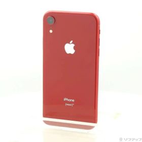〔中古品〕 iPhoneXR 64GB プロダクトレッド MT062J／A SIMフリー【247】