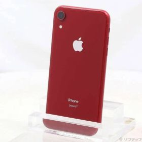 〔中古品〕 iPhoneXR 64GB プロダクトレッド MT062J／A SIMフリー【377】